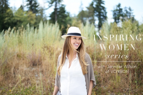 Inspiring Women Series Jennifer Wilson VONBON